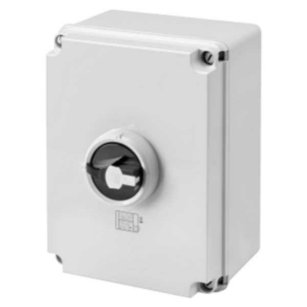 ISOLATOR - HP - COMMAND - ISOLATING MATERIAL BOX - 160A 4P - LOCKABLE BLACK KNOB - IP66/67/69 image 1