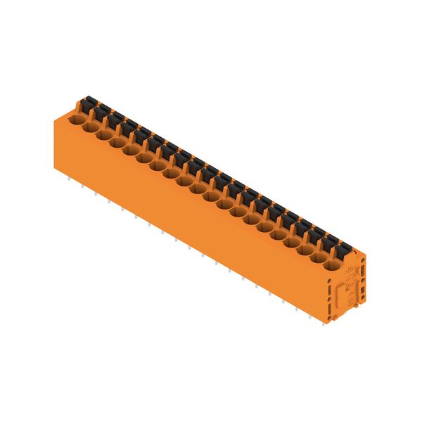 PCB terminal, 5.00 mm, Number of poles: 20, Conductor outlet direction image 2