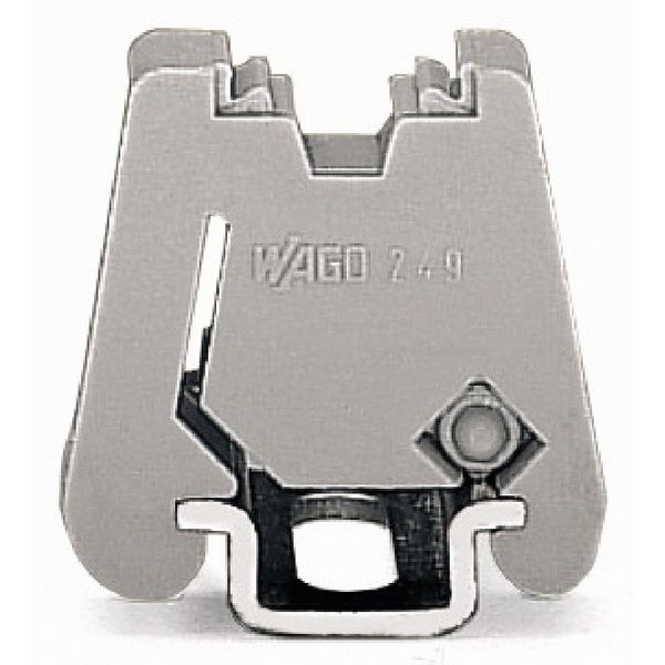 Screwless end stop 6 mm wide for WMB markers gray image 1