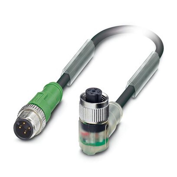 SAC-4P-M12MS/0,6-PUR/M12FR-3L - Sensor/actuator cable image 3