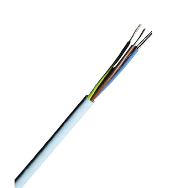 PVC Sheathed Wire H03VV-F 3G0,5 light grey image 1