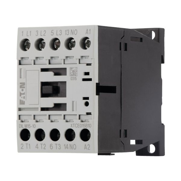 Contactor, 3 pole, 380 V 400 V 7.5 kW, 1 N/O, 220 V 50 Hz, 240 V 60 Hz, AC operation, Screw terminals image 6
