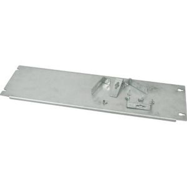 Mounting plate, +mounting kit, vertical, empty, HxW=100x800mm image 4