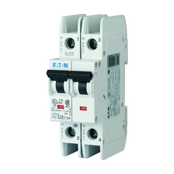 Miniature circuit breaker (MCB), 15 A, 2p, characteristic: D image 21