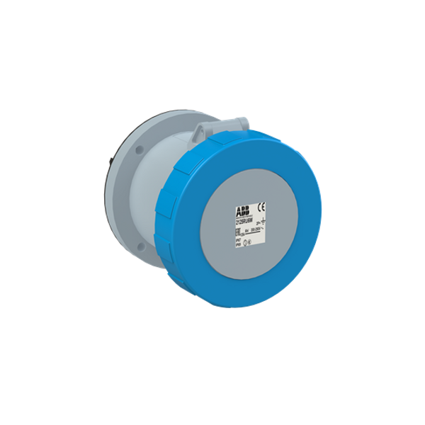 4125RU9W Panel mounted socket image 1