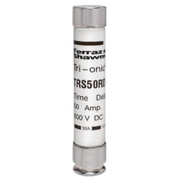 Fuse TRS-RDC - Class RK5 - Time-Delay 600VDC 50A Ferrule image 1