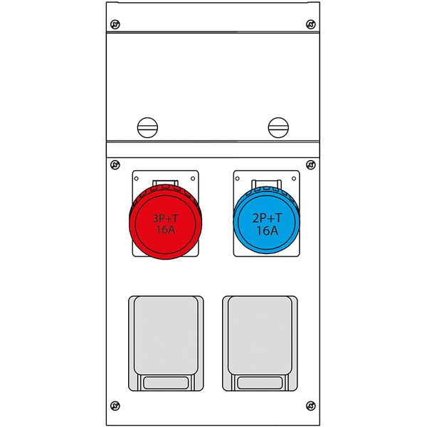 DISTRIBUTION ASSEMBLY (ACS) IP66 16A image 2