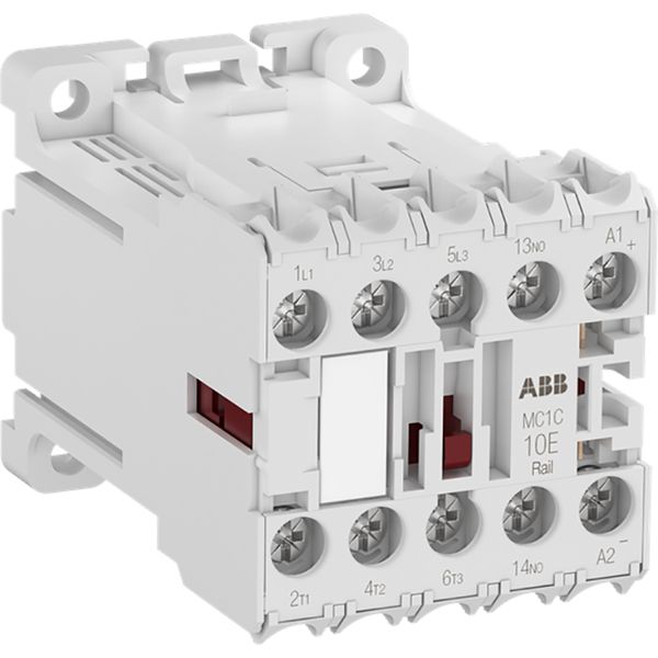 MC1C310ARWJD-RAIL Mini Contactor 77 ... 137 V DC - 3 NO - 0 NC - Ring-Tongue Terminals image 1