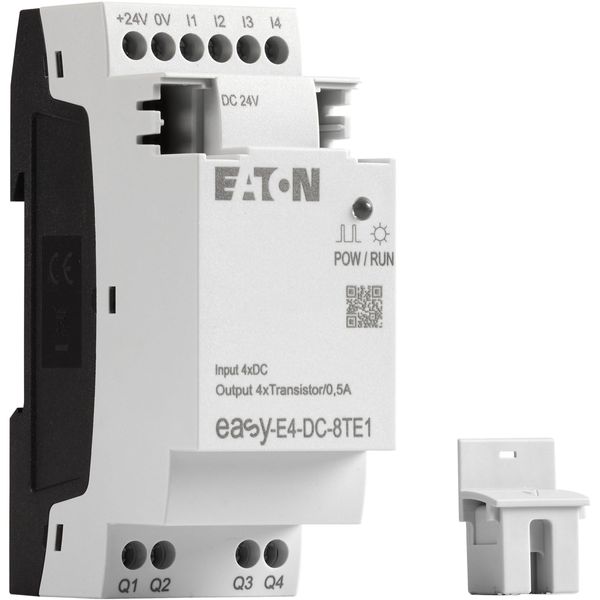 I/O expansion, For use with easyE4, 24 V DC, Inputs expansion (number) digital: 4, screw terminal image 12