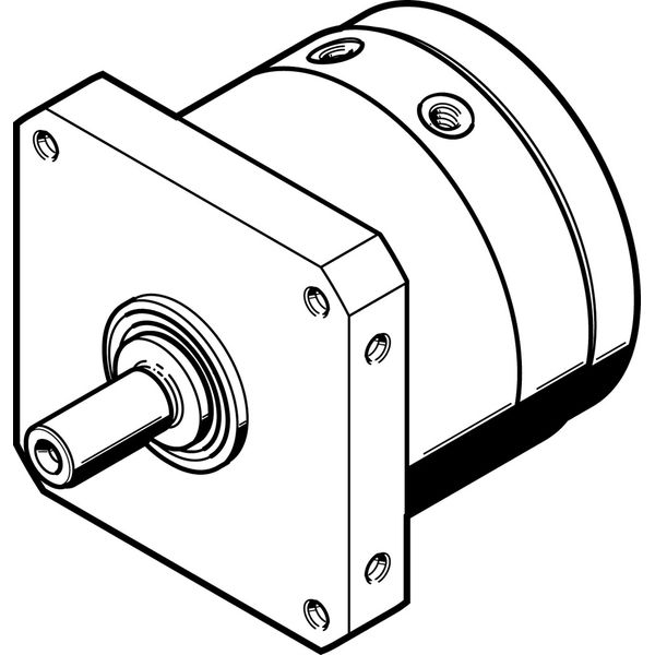 DSM-T-25-270-A-B Rotary actuator image 1