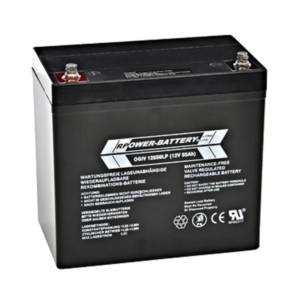 Battery RPower OGiV longlife up to 12 years 12V/61Ah (C20) image 1