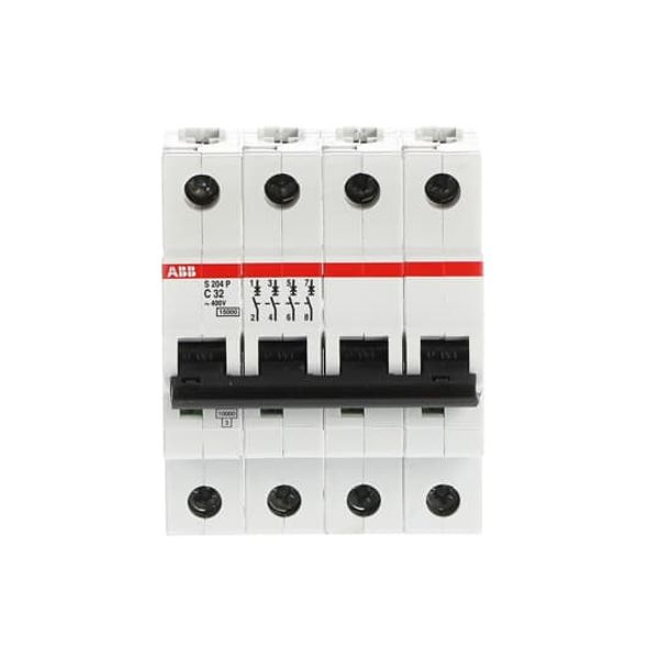 S204P-C32 Miniature Circuit Breaker - 4P - C - 32 A image 6