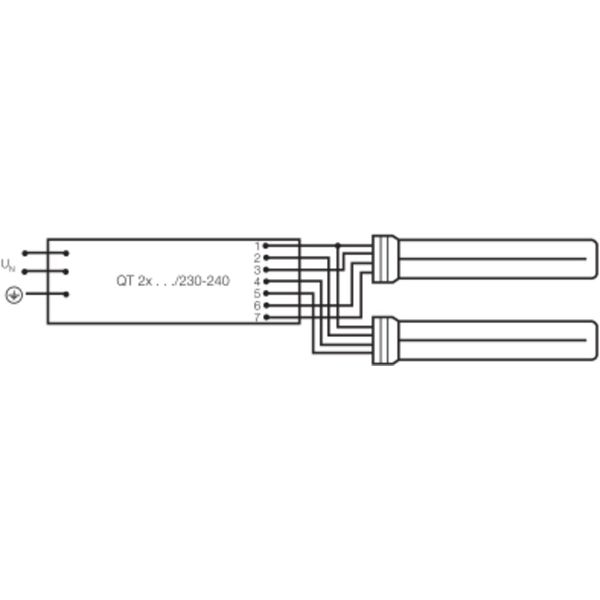 Compact Fluorescent Lamp Osram DULUX® L LUMILUX® 55W/830 3000K 2G11 image 2