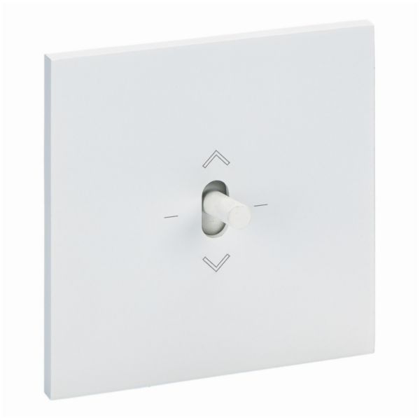 Art d'Arnould univers Epure 3-position roller shutter control - satin white image 1