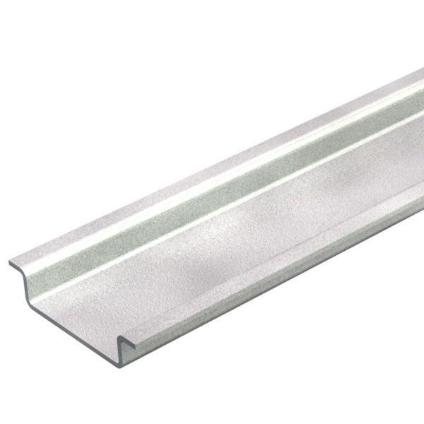 2069 3M BK  Profile bar, non-perforated 3000x35x7.5, Steel, St, without surface treatment image 1