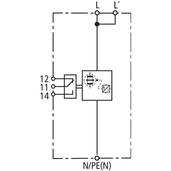 Coord. lightn. current arrester Type 1 DEHNbloc DBM 1 760 FM, vp, IEC image 3