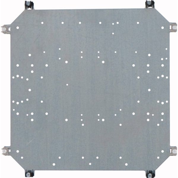 Pre-drilled mounting plate, CI44-enclosure image 1