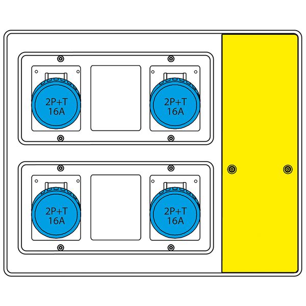 MBOX2 FOR CAMPING WITH 4 EUREKA SOCKETS image 1