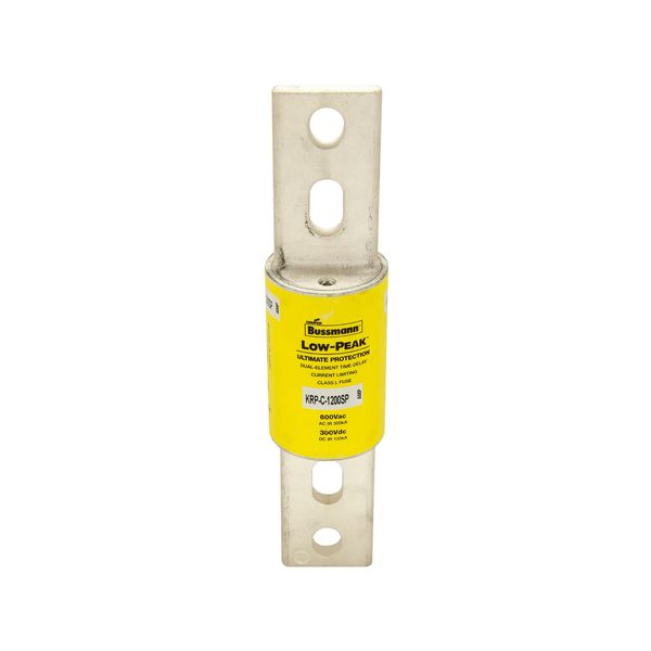 Eaton Bussmann Series KRP-C Fuse, Current-limiting, Time-delay, 600 Vac, 300 Vdc, 1000A, 300 kAIC at 600 Vac, 100 kAIC Vdc, Class L, Bolted blade end X bolted blade end, 1700, 2.5, Inch, Non Indicating, 4 S at 500% image 9