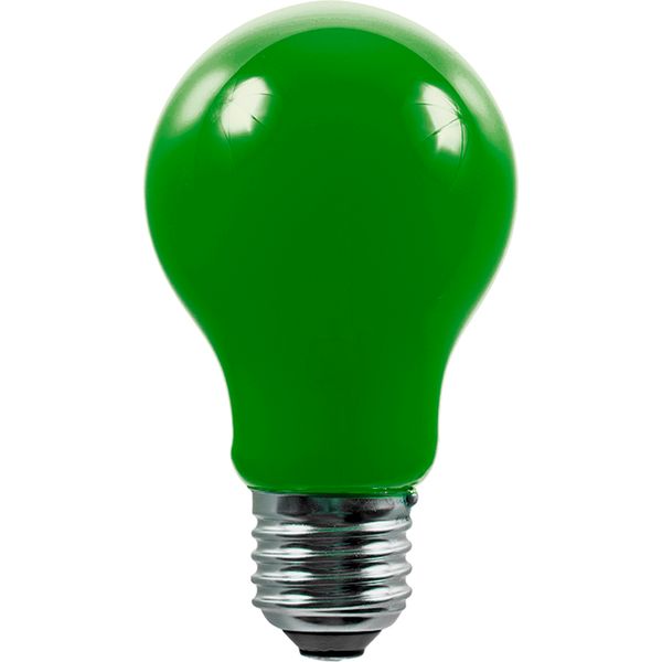 LED E27 Fila GLS A60x105 230V 1W AC Green Non-Dim image 1