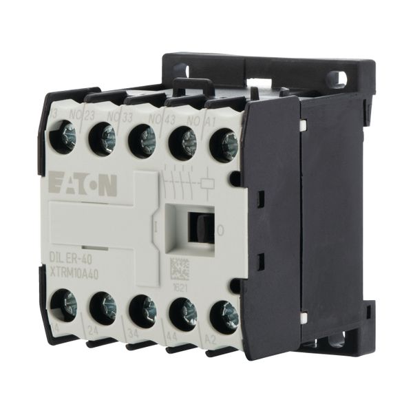 Contactor relay, 24 V 50 Hz, N/O = Normally open: 4 N/O, Screw terminals, AC operation image 12