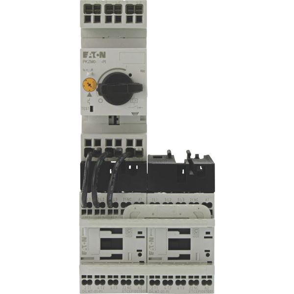 Reversing starter, 380 V 400 V 415 V: 2.2 kW, Ir= 4 - 6.3 A, 230 V 50 Hz, 240 V 60 Hz, AC voltage, Push in terminals image 6