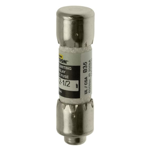 Fuse-link, LV, 2.5 A, AC 600 V, 10 x 38 mm, 13⁄32 x 1-1⁄2 inch, CC, UL, time-delay, rejection-type image 7