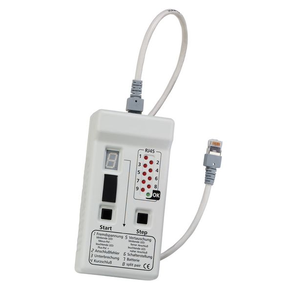 Continuity tester for cable, Supply: 9V battery image 1