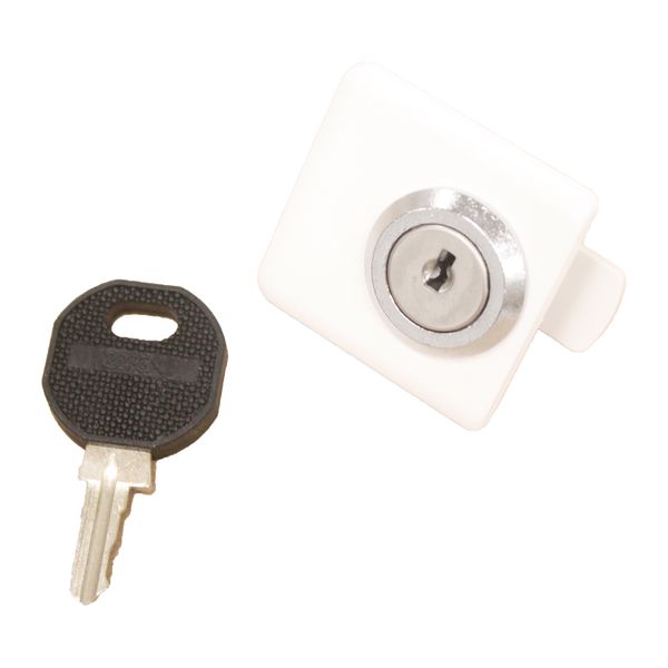 Round cylinder sash lock 2233X (metal) for BK085 enclosures image 2