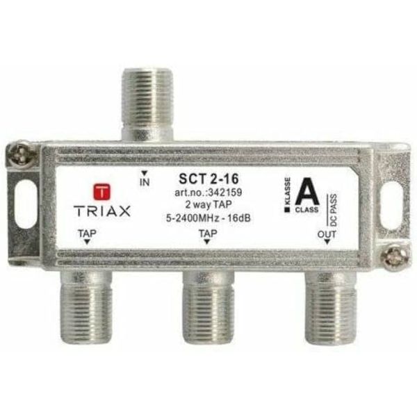 SCT 2-16, 2-way tap16dB 2.4GHz image 1