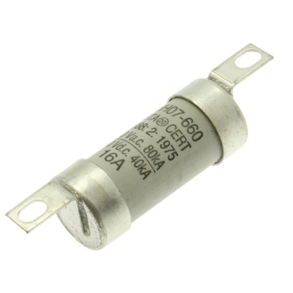 Fuse-link, low voltage, 16 A, AC 660 V, DC 250 V, BS88/A2, 22 x 82 mm, gL/gG, BS image 3