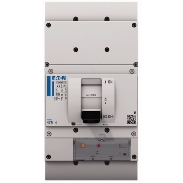 NZM4 PXR10 circuit breaker, 1250A, 4p, variable, screw terminal image 1