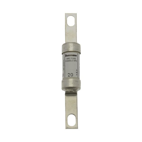 Fuse-link, low voltage, 20 A, AC 600 V, DC 250 V, HRCII-C, 14 x 85 mm, CSA image 2