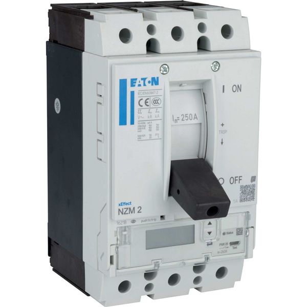 NZM2 PXR25 circuit breaker - integrated energy measurement class 1, 250A, 3p, Screw terminal image 26