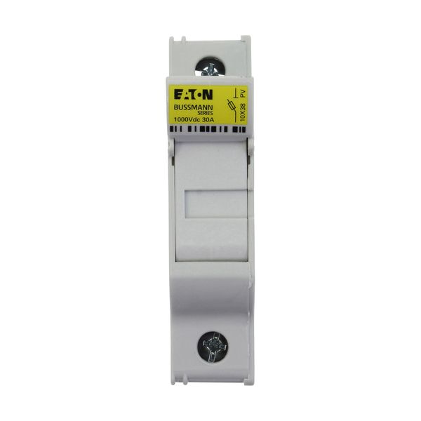 Fuse-holder, LV, 32 A, DC 1000 V, 10 x 38 mm, gPV, 1P, UL, IEC, DIN rail mount image 21