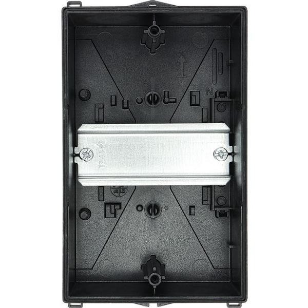 Insulated enclosure, HxWxD=160x100x100mm, +mounting rail image 5