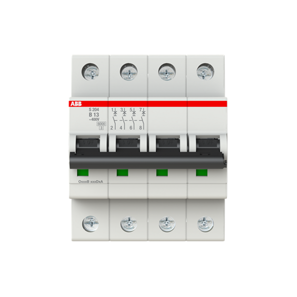 S204-K0.5 Miniature Circuit Breaker - 4P - K - 0.5 A image 5