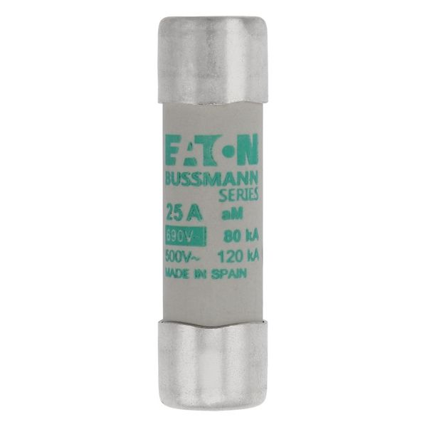 Fuse-link, LV, 25 A, AC 690 V, 14 x 51 mm, aM, IEC image 4