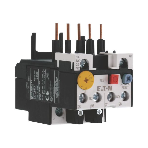 Overload relay, ZB12, Ir= 4 - 6 A, 1 N/O, 1 N/C, Direct mounting, IP20 image 9