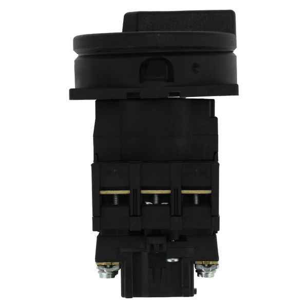 Main switch, P1, 40 A, flush mounting, 3 pole, STOP function, With black rotary handle and locking ring, Lockable in the 0 (Off) position image 9