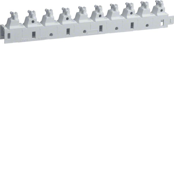 Fin support for 10 fins for parapet cladding in stone grey image 1