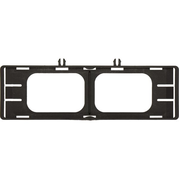 Clamp with label, For use with T5, T5B, P3, 88 x 27 mm, Inscribed with standard text zOnly open main switch when in 0 positionz, Language German/Engli image 11