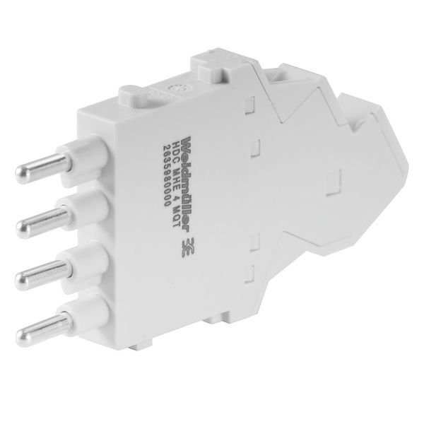 Module insert for industrial connector, Series: ModuPlug, PUSH IN with image 1