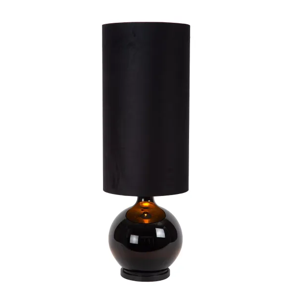 ESTERAD Floor lamp-Black-Ø34-1xE27-60W-Glass image 1