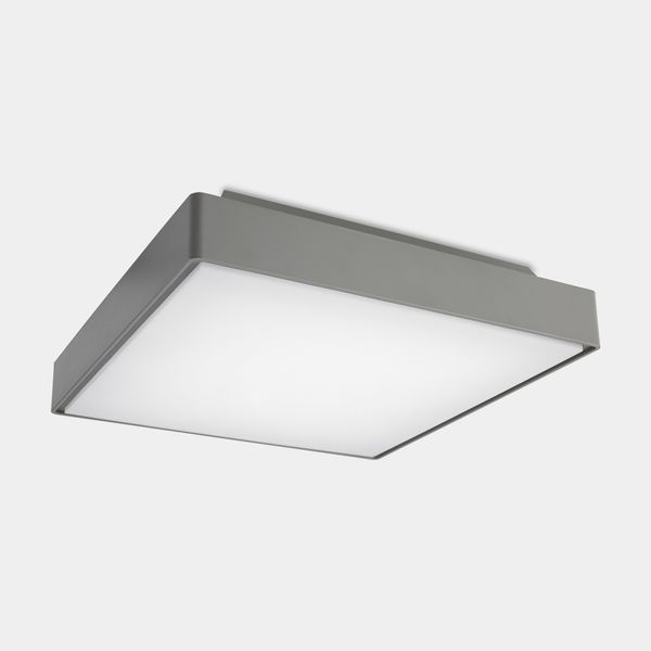 Ceiling fixture IP66 Kossel Direct 300mm E27 18W Grey image 1