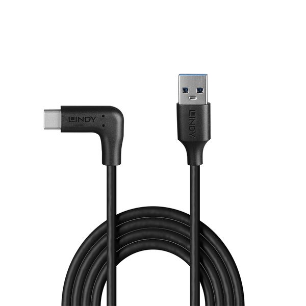 1m USB 3.2 Type A to C Cable, 90° Right Angle, 10Gbps image 4