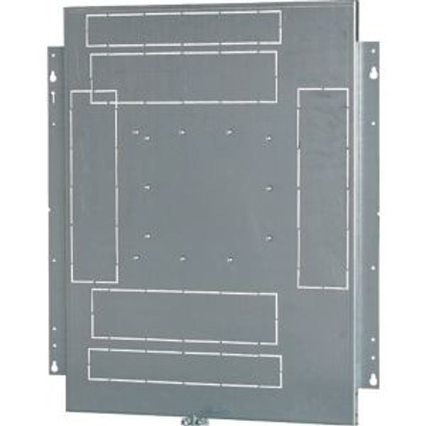 Mounting plate NZM4 symmetrical for XVTL W=600mm image 2