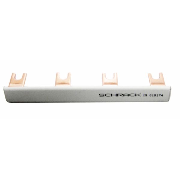 CU Busbar, 4x for TN-S-, TT network, grey, for B/C Arrester image 1