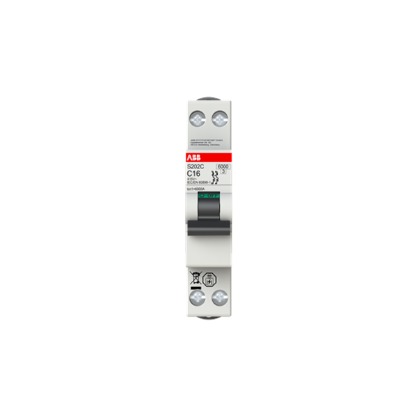 S202TC-C6 Miniature circuit breaker - 2P - C - 6 A image 4