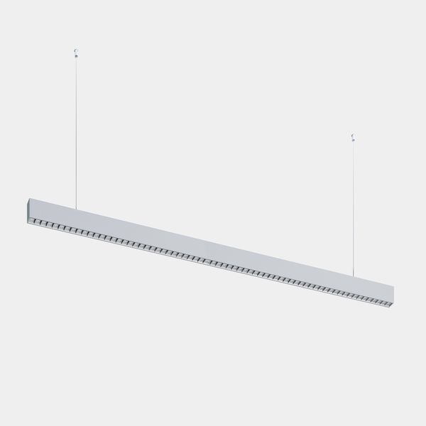 Lineal lighting system Infinite Slim Individual Pendant 1680mm 43.1 3000K CRI 90 DALI-2/PUSH Brushed anodise IP40 5221lm image 1